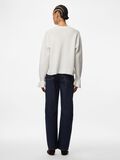 Product image thumbnail - PCJIMMA KNITTED PULLOVER, Birch | 3