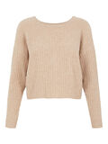Pieces PCSUNA KNITTED PULLOVER, Natural, highres - 17107822_Natural_001.jpg