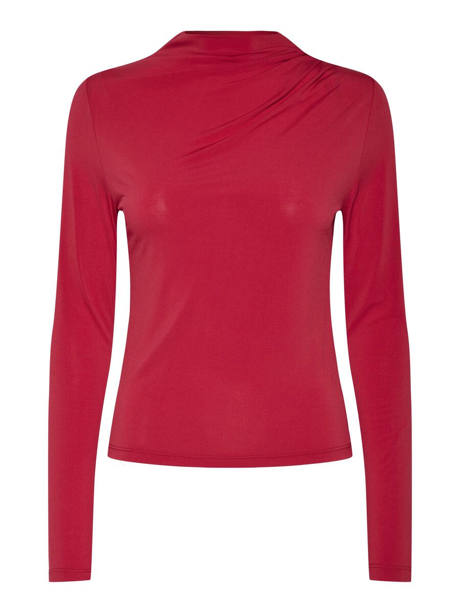 Pieces PCMADISON  LONG SLEEVED TOP, Lollipop, highres - 17153519_Lollipop_001.jpg
