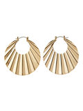 Pieces MUSCHEL-LOOK CREOLEN, Gold Colour, highres - 17101468_GoldColour_001.jpg