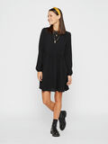 Pieces TIE BACK MINI DRESS, Black, highres - 17106822_Black_005.jpg