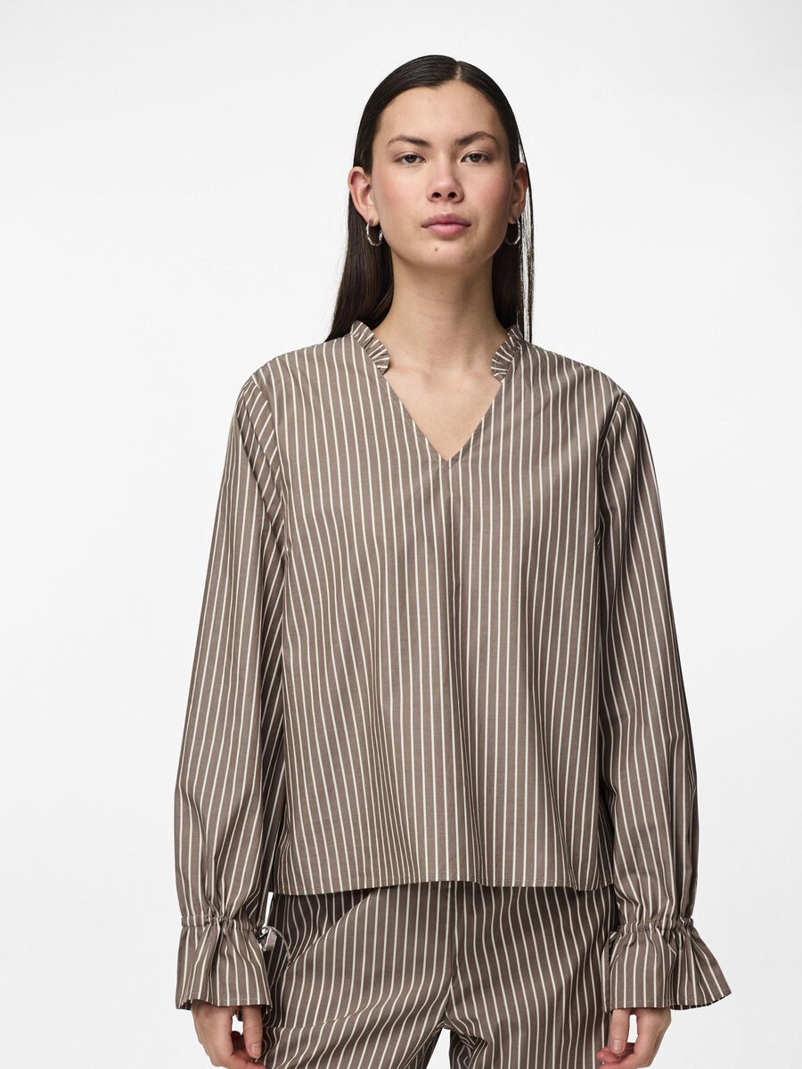 Pieces PCPENNY LONG SLEEVED TOP, Fossil, highres - 17149324_Fossil_1104191_003.jpg