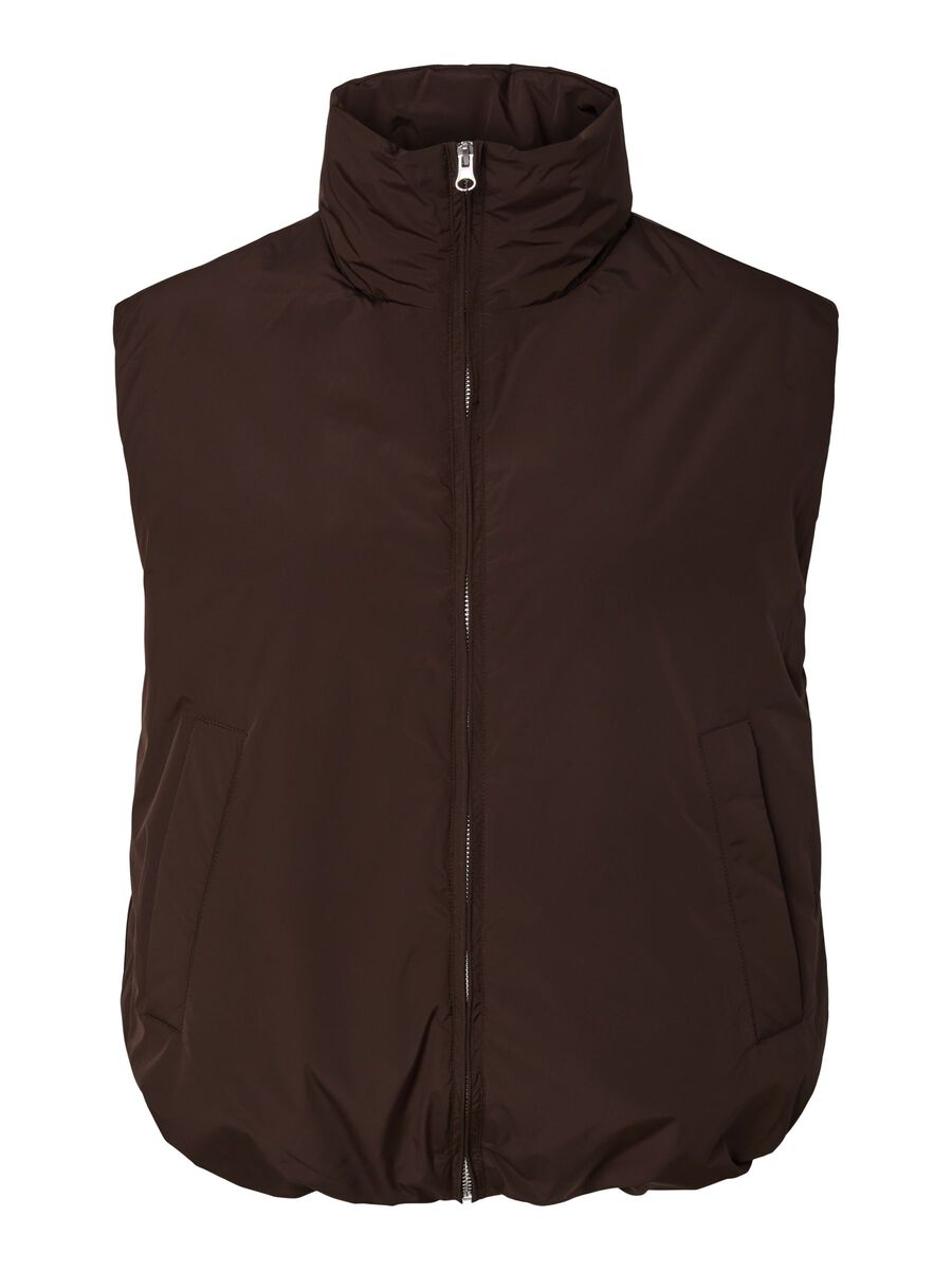 Product carousel image 2 PCSIF PADDED VEST, Hot Fudge