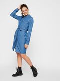 Pieces PCNISSA SHIRT DRESS, Dark Blue Denim, highres - 17102813_DarkBlueDenim_005.jpg