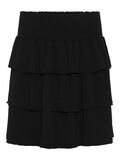 Pieces TIERED MINI SKIRT, Black, highres - 17094315_Black_001.jpg