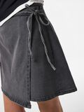 Product image thumbnail - PCFLORA MW WIKKEL DENIM MINIROK, Grey Denim | 4