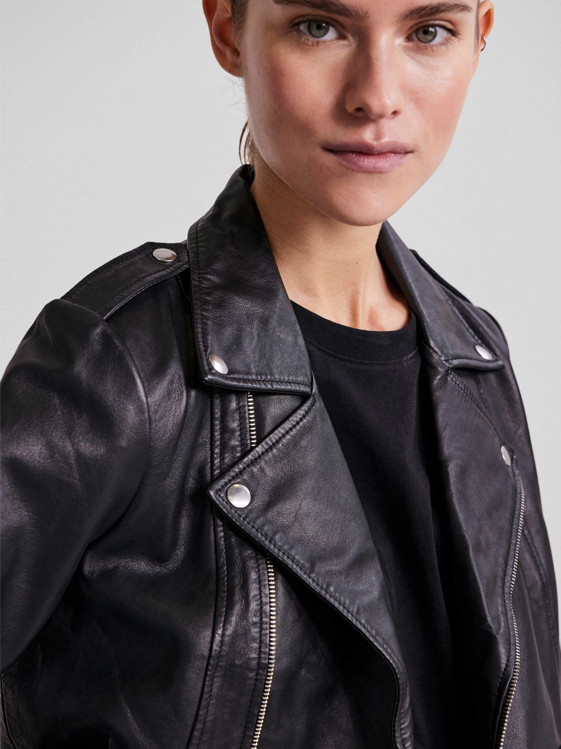 biker jacket size 16