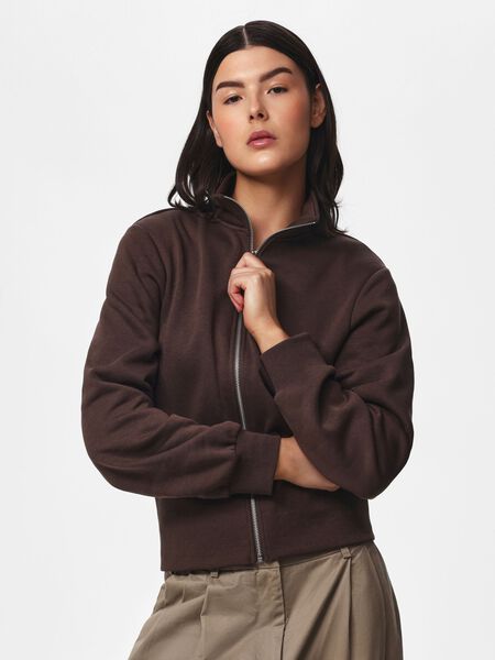 Pieces PCSALI CHILLI HOGE KRAAG SWEATVEST, Hot Fudge, highres - 17170613_HotFudge_003.jpg