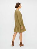 Pieces PCDIANA LONG SLEEVED DRESS, Taupe Gray, highres - 17114630_TaupeGray_857535_004.jpg