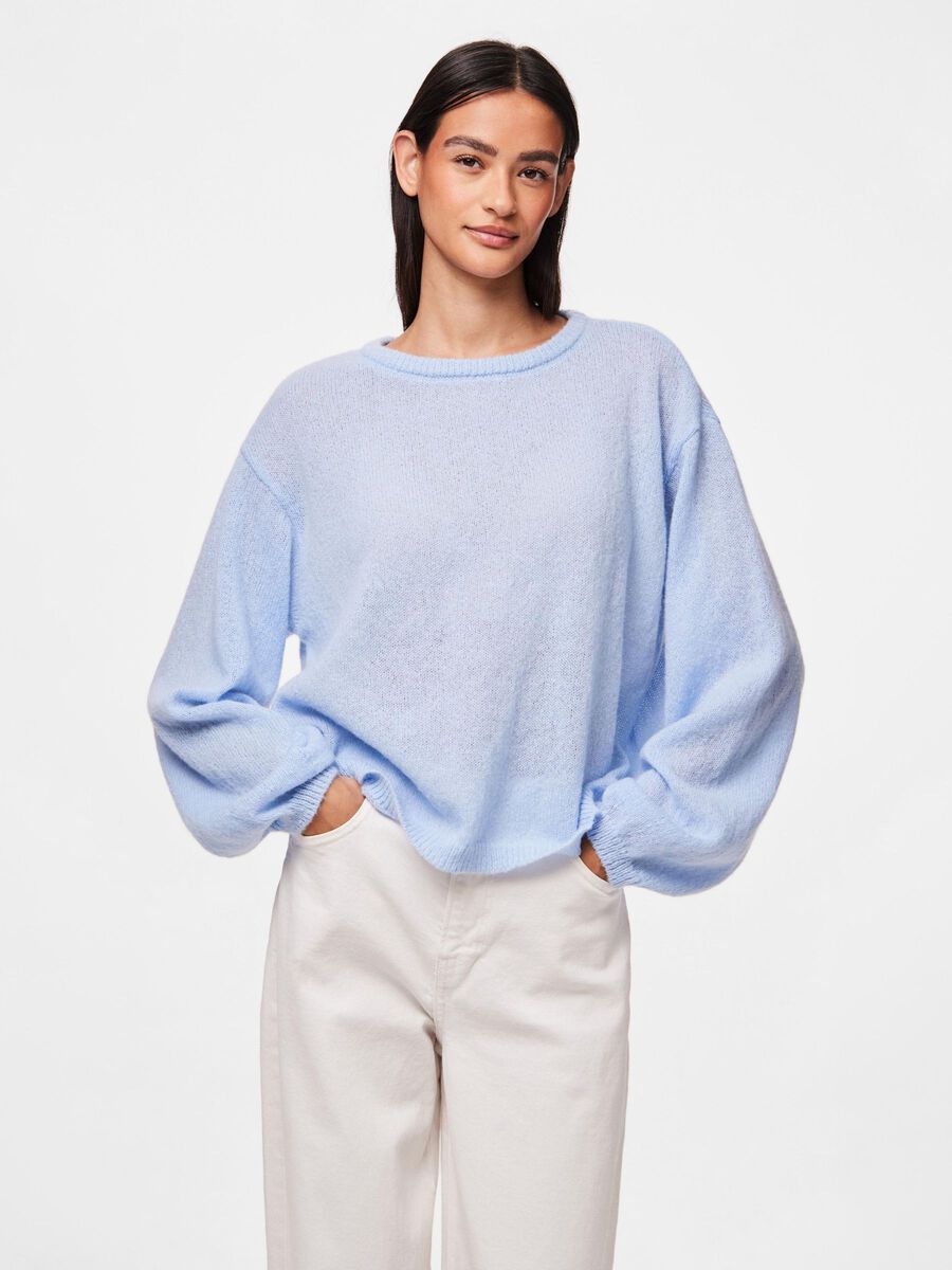 Pieces PCIDA STRIKKET PULLOVER, Cashmere Blue, highres - 17157588_CashmereBlue_003.jpg