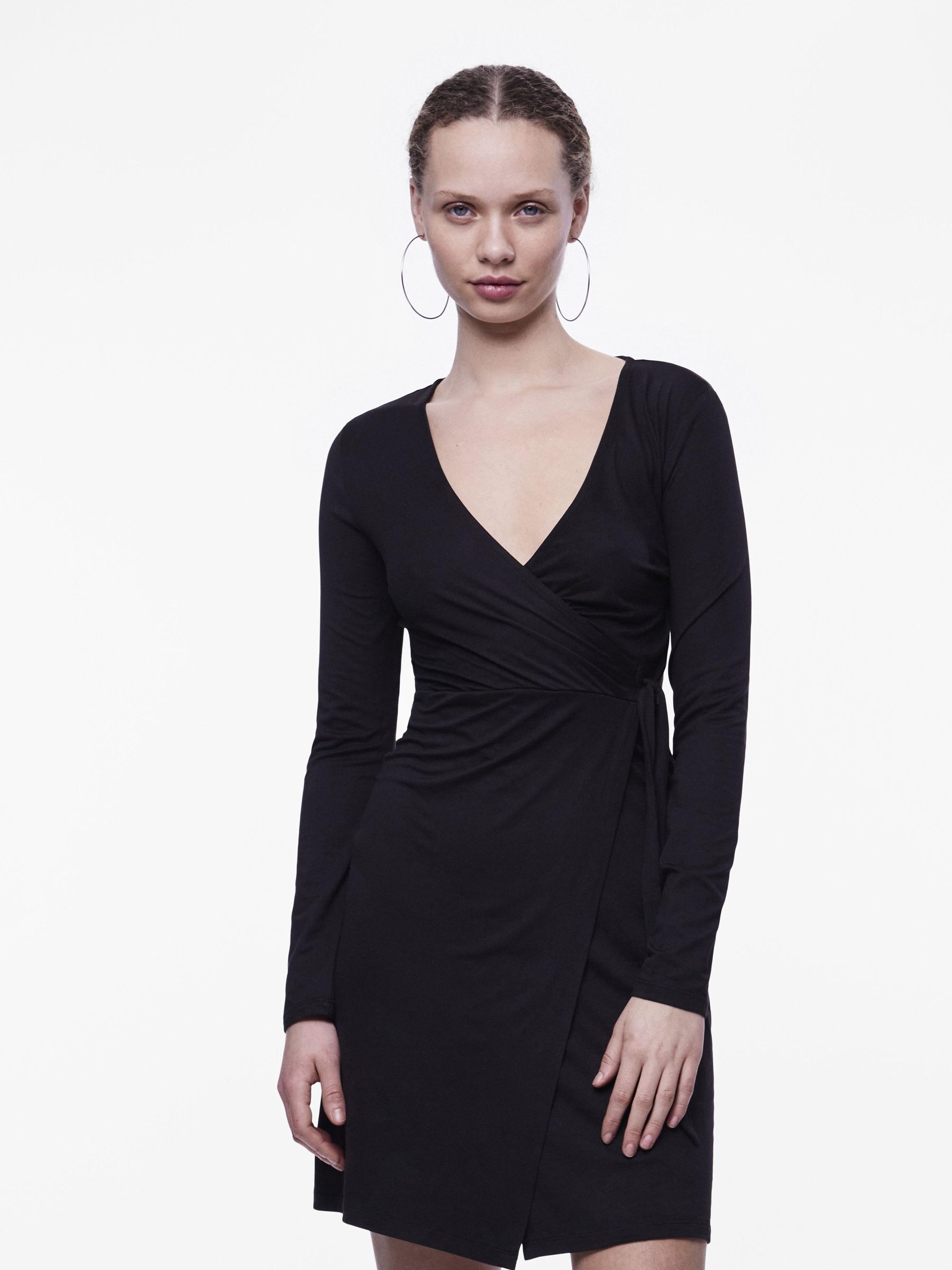 PCNALA ROBE CACHE C UR Noir PIECES France
