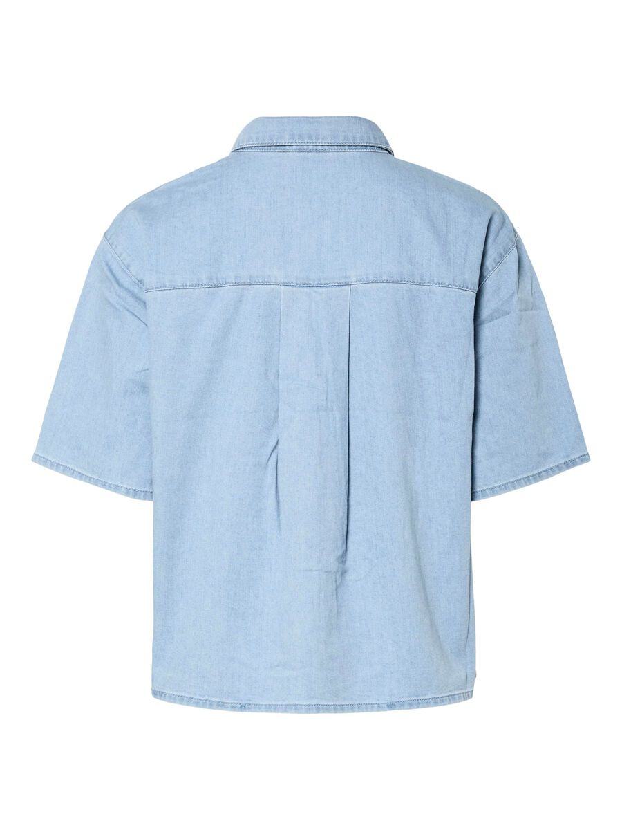 Pieces PCTULA DENIM SHIRT, Light Blue Denim, highres - 17157268_LightBlueDenim_002.jpg