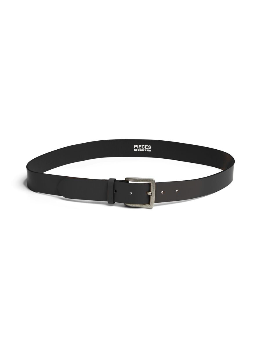 Carousel image - PCNADY LEATHER BELT, Black | 1