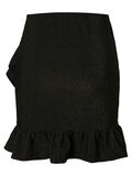 Pieces FRILLED MINI SKIRT, Black, highres - 17092862_Black_655821_002.jpg