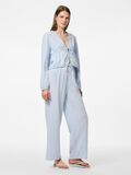 Pieces PCSASTINA HW MUSSELIN BREDE BUKSER, Cashmere Blue, highres - 17156473_CashmereBlue_007.jpg