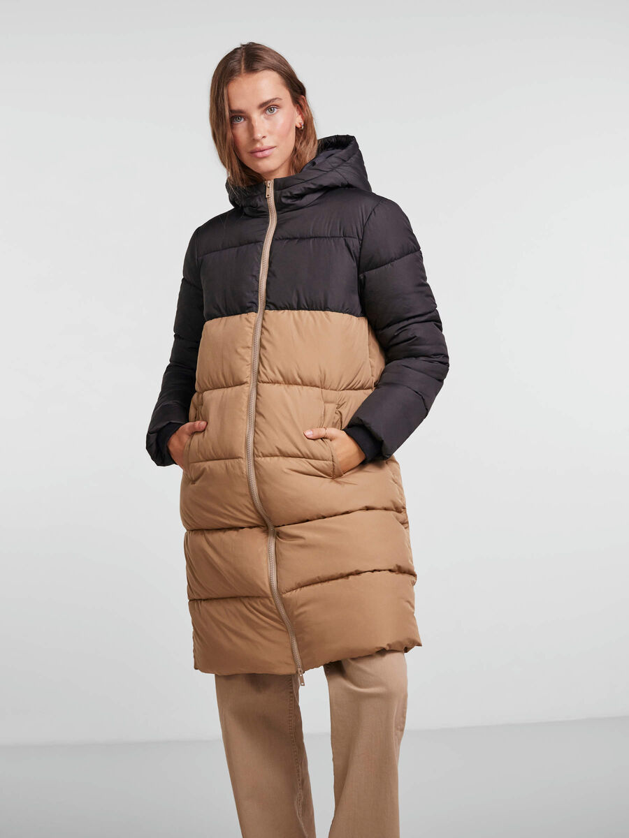 Pieces PCBEE PUFFER JACKET, Silver Mink, highres - 17131176_SilverMink_983727_003.jpg