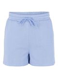 Pieces TAILLE HAUTE SHORTS EN MOLLETON, Vista Blue, highres - 17118868_VistaBlue_001.jpg