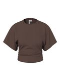 Product image thumbnail - PCALLI FITTED  T-SHIRT, Hot Fudge | 1