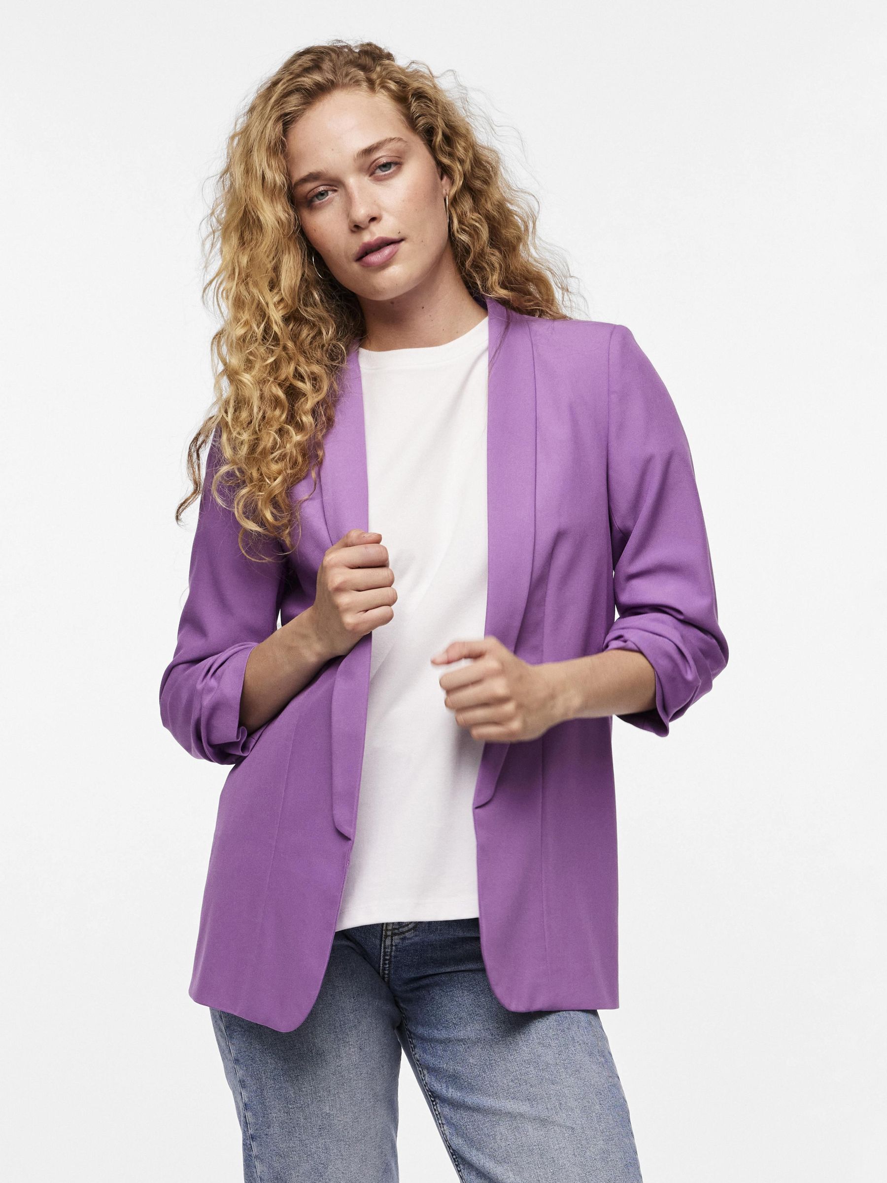 Purple blazer hotsell womens uk