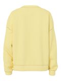 Pieces PCCHILLI LOOSE FIT SWEATSHIRT, Pale Banana, highres - 17156302_PaleBanana_002.jpg