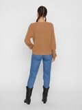 Pieces ÜBERSCHNITTENE SCHULTERN STRICKJACKE, Tannin, highres - 17100685_Tannin_004.jpg