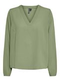 Pieces PCSIENNA BLOUSE, Hedge Green, highres - 17149322_HedgeGreen_001.jpg