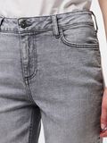 Pieces PCKELLY MW STRAIGHT FIT JEANS, Light Grey Denim, highres - 17154640_LightGreyDenim_006.jpg