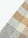 Pieces CHECKED SCARF, Light Grey Melange, highres - 17098379_LightGreyMelange_006.jpg