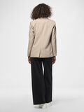 Product image thumbnail - PCBOZZY - LÉOPARD BLAZER, Silver Mink | 2