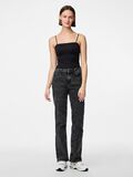 Pieces PCKELLY MW STRAIGHT FIT JEANS, Dark Grey Denim, highres - 17150936_DarkGreyDenim_005.jpg