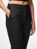 Product image thumbnail - PCBOSELLA GLITTER TROUSERS, Black | 4