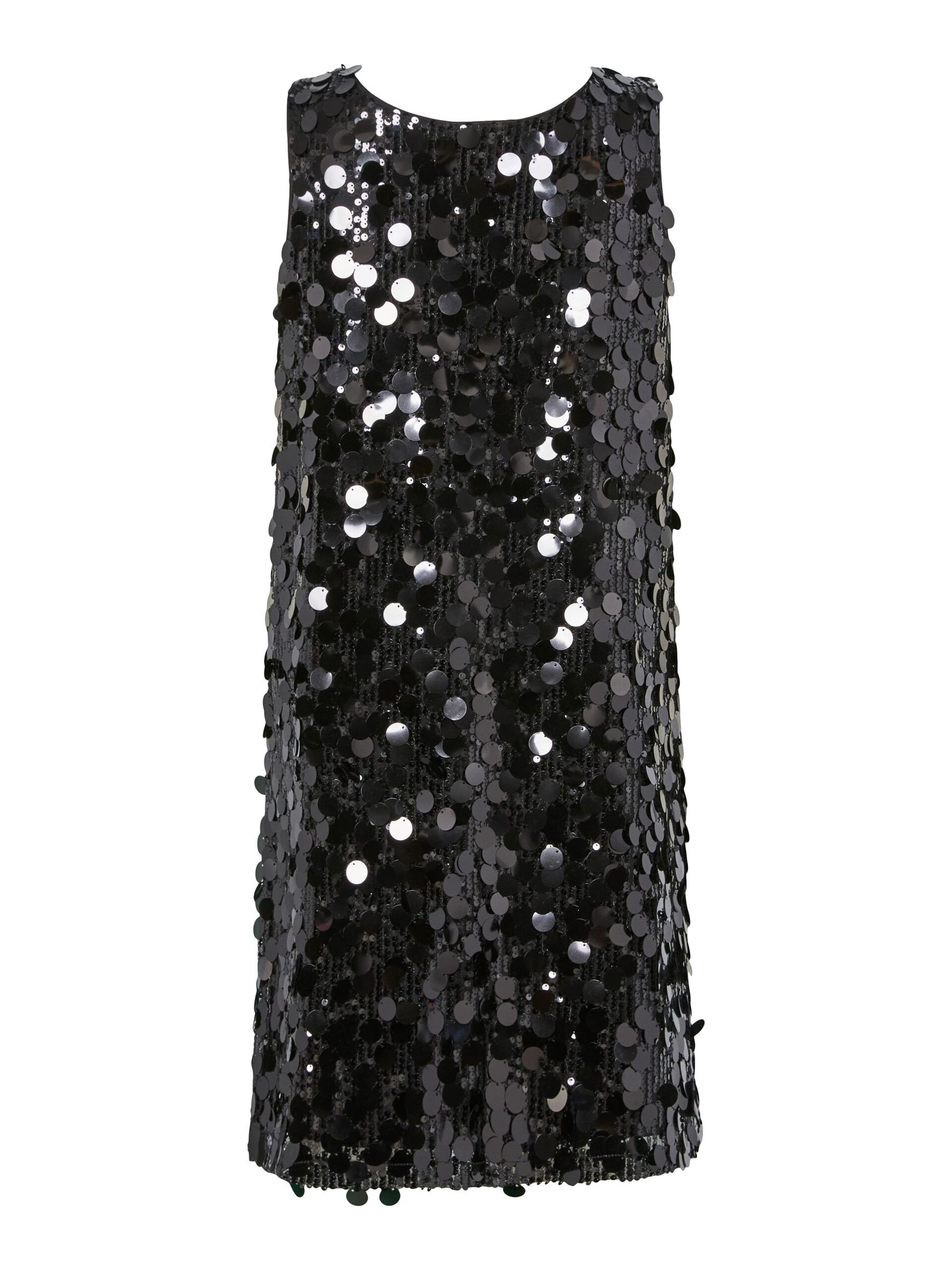 Carousel image - PCMALOU SEQUIN MINI DRESS, Black | 6