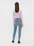 Pieces CROPPED KNITTED CARDIGAN, Orchid Bloom, highres - 17116969_OrchidBloom_004.jpg