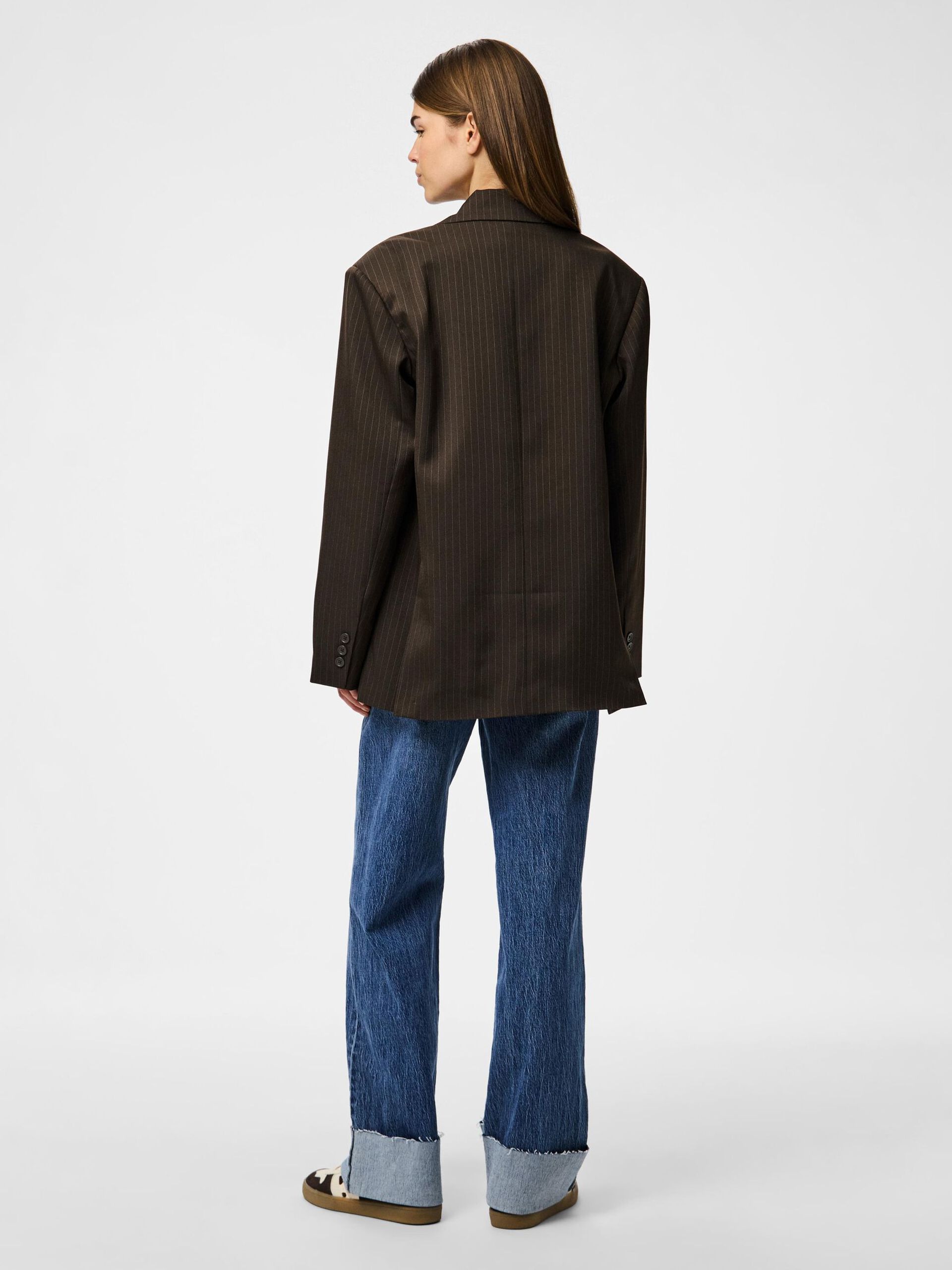 Carousel image - PCFALKA PINSTRIPED BLAZER, Delicioso | 4