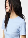 Product image thumbnail - PCRUKA RIBBET T-SHIRT, Cashmere Blue | 4