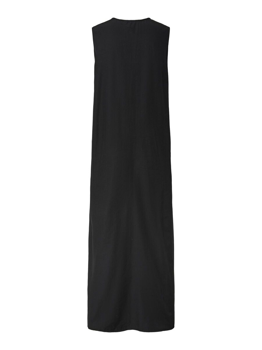 Pieces PCJENNA REVERSESIBLE TIE MIDI DRESS, Black, highres - 17163561_Black_002.jpg