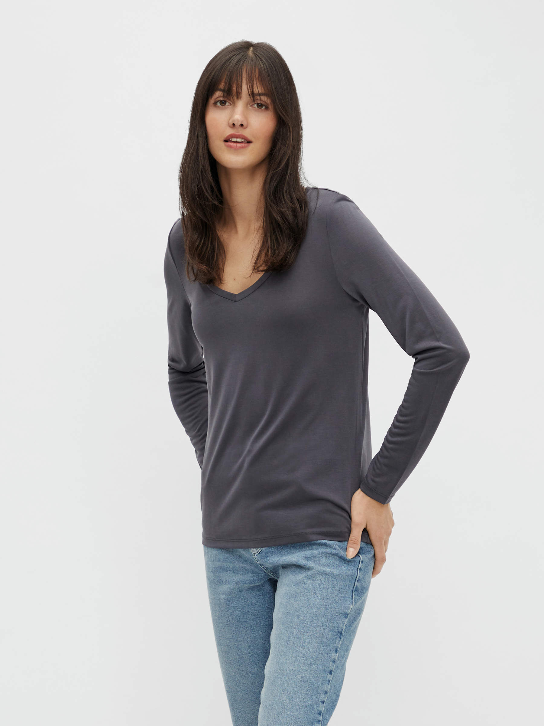 Haut manche store longue decollete