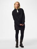 thumbnail Pclisa mandarin-verschluss jacke, colour: black, schwarze, detail