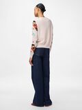 Product image thumbnail - PCJOLLY - NOËL PULL DE NOËL, Peach Blush | 2