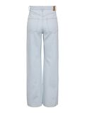 Pieces PCSKY ULTRA HW JEANS MIT WEITEM BEIN, Light Blue Denim, highres - 17146802_LightBlueDenim_002.jpg