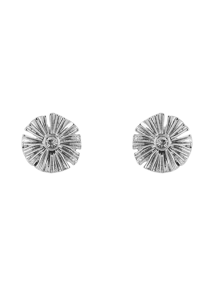 Pieces BLUMEN OHRSTECKER, Silver Colour, highres - 17105422_SilverColour_008.jpg