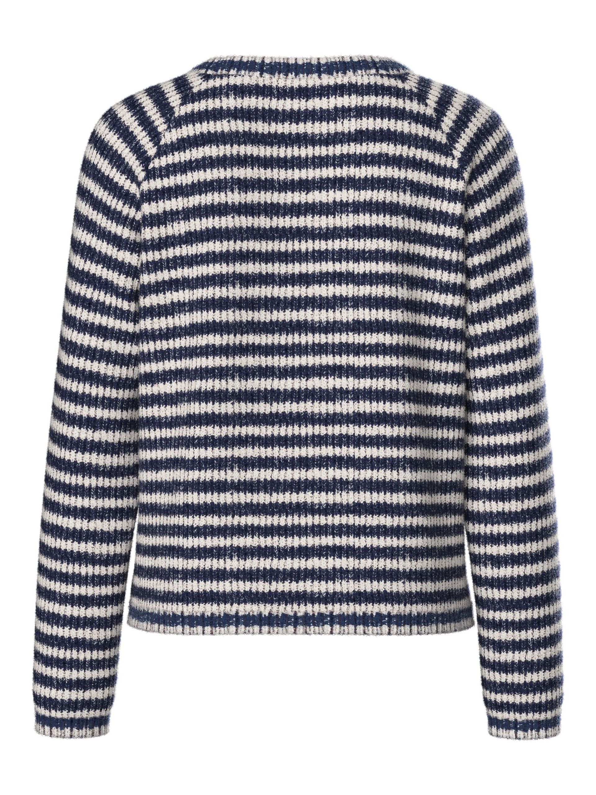 Carousel image - PCMALOU KNITTED CARDIGAN, Maritime Blue | 6