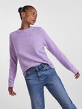 Pieces PCJULIANA KNITTED PULLOVER, Purple Rose, highres - 17126277_PurpleRose_003.jpg