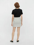 Pieces HIGH WAISTED ROK, Light Grey Melange, highres - 17116986_LightGreyMelange_004.jpg