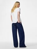 Product image thumbnail - PCSELMA LW WIDE FIT JEANS, Dark Blue Denim | 2