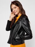 Pieces FAUX LEATHER BIKER JACKET, Black, highres - 17102706_Black_006.jpg