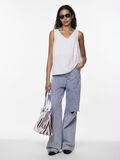 Pieces PCFRANAN TOP UDEN ÆRMER, Bright White, highres - 17146424_BrightWhite_007.jpg