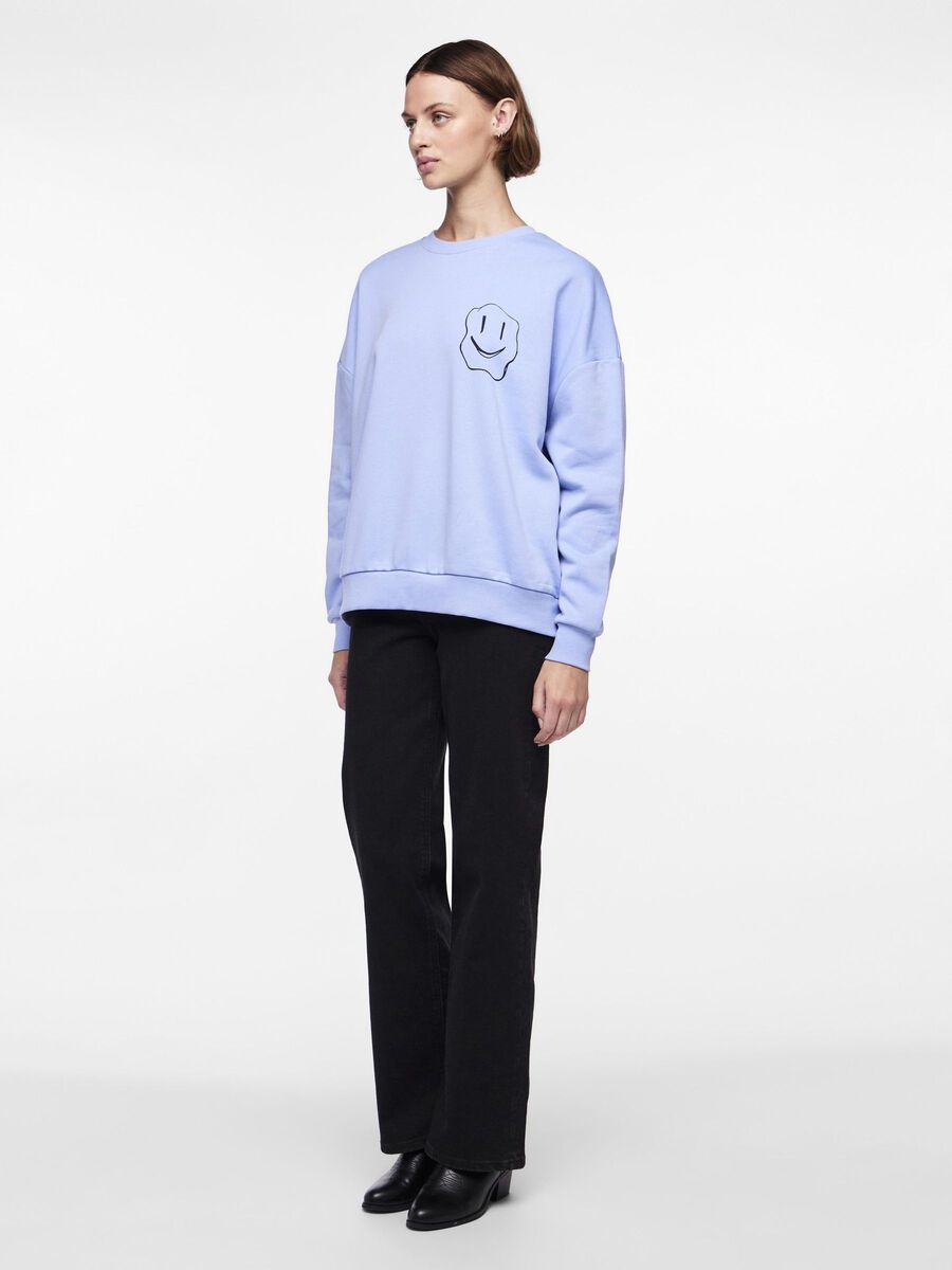 Pieces PCDYLLO SWEATSHIRT, Hydrangea, highres - 17149942_Hydrangea_1110934_005.jpg