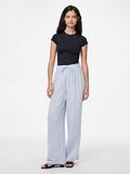 Product image thumbnail - PCSASTINA HW MUSSELIN HOSE MIT WEITEM BEIN, Cashmere Blue | 1