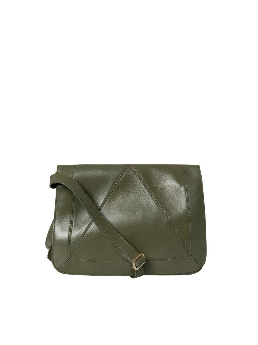 Pieces SKINN CROSS OVER BAG, Olive Night, highres - 17093649_OliveNight_001.jpg